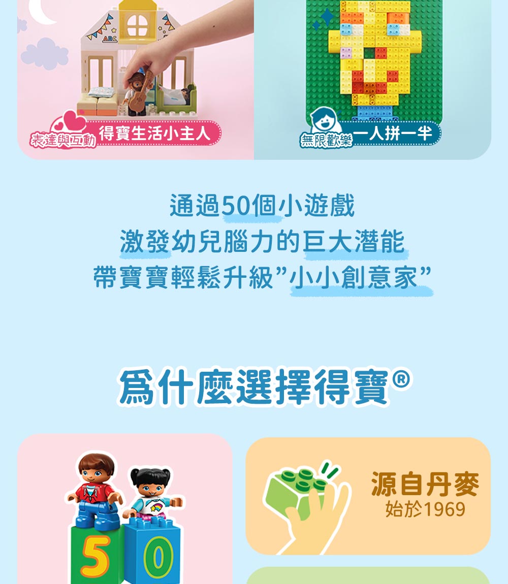 樂高 LEGO - DUPLO得寶系列 10966 快樂洗澡趣：漂浮動物小島